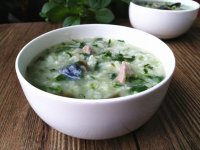 春季：春食野菜香薺菜皮蛋瘦肉粥做法詳解【四川火鍋底料批發(fā)價(jià)格】